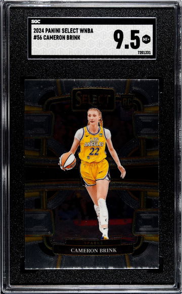 2024 Panini Select Wnba #56 Cameron Brink SGC 9.5