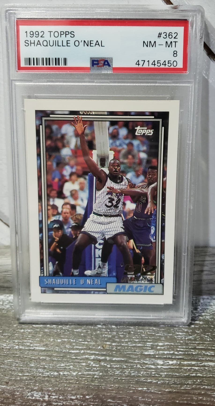 1992 Shaq PSA 8