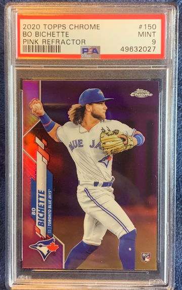 Bo Bichette Pink Refractor