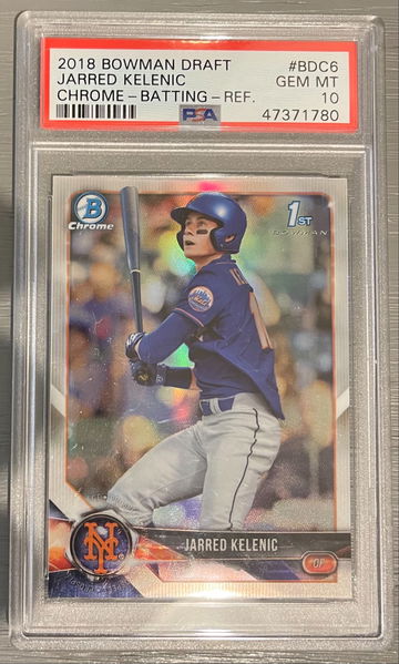 Jarred Kelenic Bowman Draft Refractor PSA 10