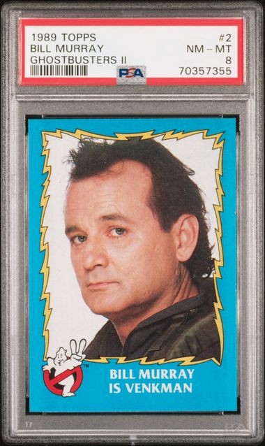 1989 GHOSTBUSTERS II BILL MURRAY IS PETER VENKMAN #2 PSA 8, 2 HIGHER