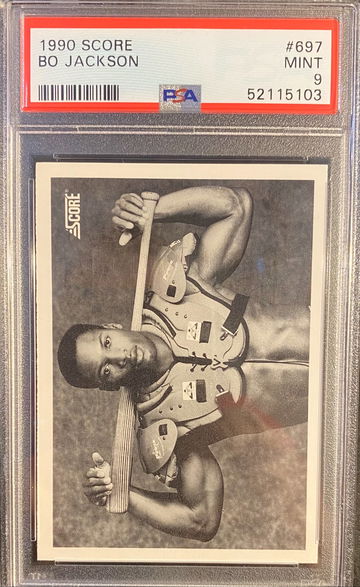 1990 Score Bo Jackson PSA 9 #697