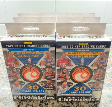 2019-20 Panini Chronicles Basketball Hanger Box Lot (x6) - Factory Sealed