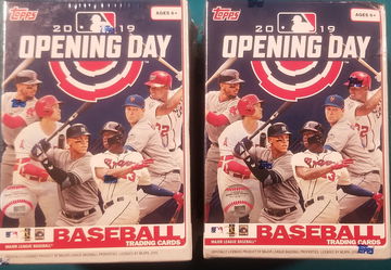 2x 2019 Topps Opening Day Blaster
