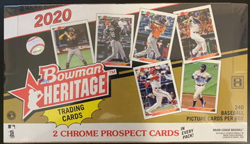 2020 Bowman Heritage Sealed Hobby Box