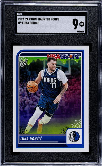 2023-24 Panini Haunted Hoops #9 Luka Doncic SGC 9