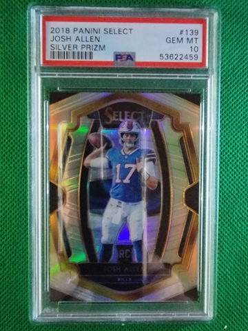 2018 Select Premier Level Josh Allen PSA 10