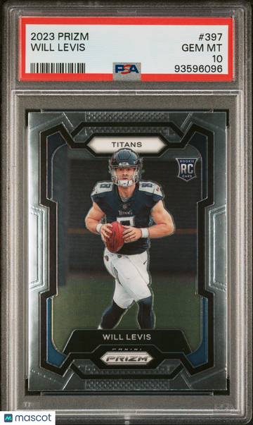 2023 Panini Prizm Will Levis #397 PSA 10