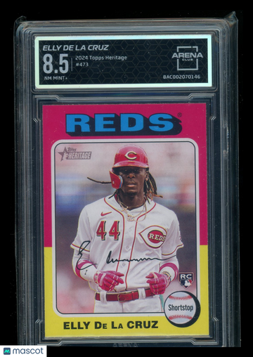 2024 Topps Heritage Elly De La Cruz #473 RC Arena Club 8.5