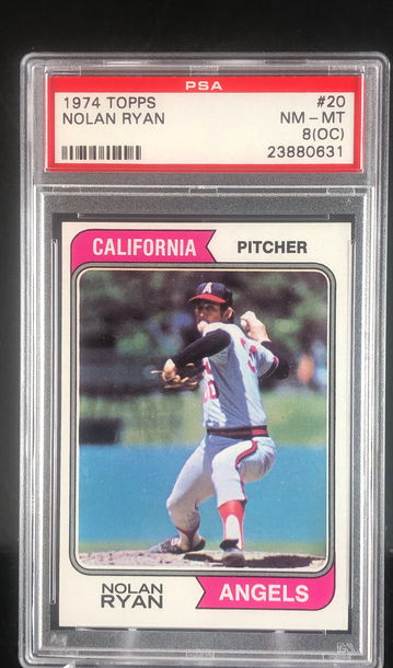 1974 Topps Nolan Ryan🔥PSA 8 OC NM-MT #20 HOF