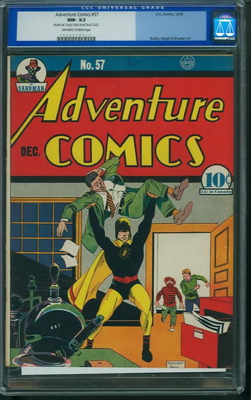 ADVENTURE COMICS #57, CGC 9.2 NM-