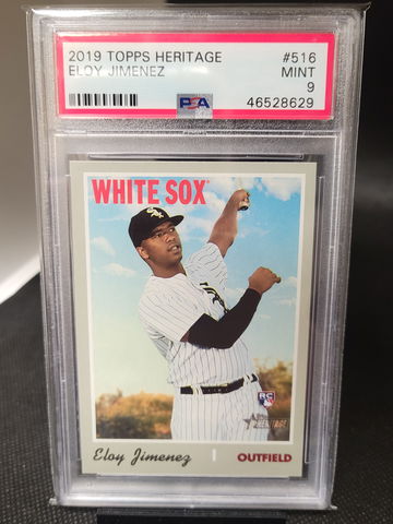 2019 Topps Heritage Eloy Jimenez PSA 9
