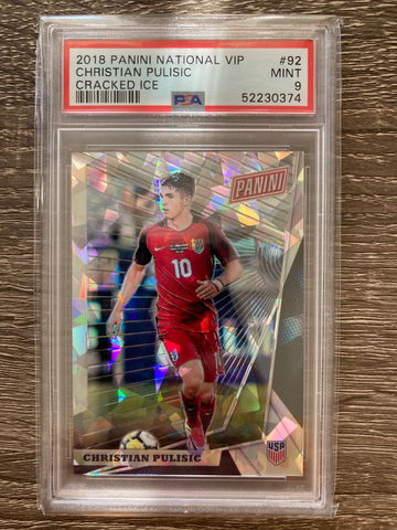 2018 Christian Pulisic National VIP Cracked Ice