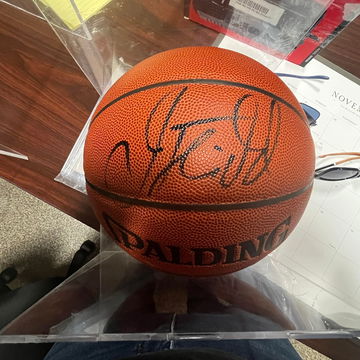 Jason Kidd Signed Basketball Steiner Cert