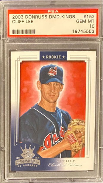 2003 Donruss Diamond Kings RC PSA 10