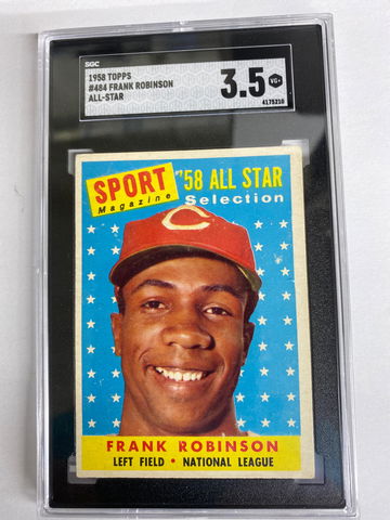 1958 Topps Frank Robinson # 484 