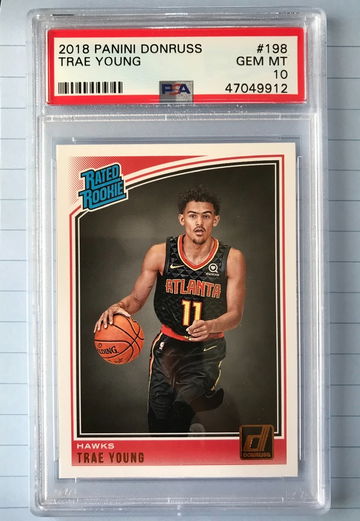 2018 Trae young donruss psa 10 #198