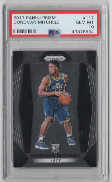 2017 Prizm Donovan Mitchell PSA 10