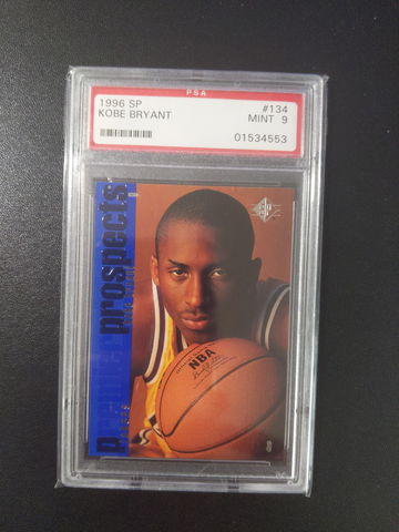  1996 SP #134 KOBE BRYANT PSA9