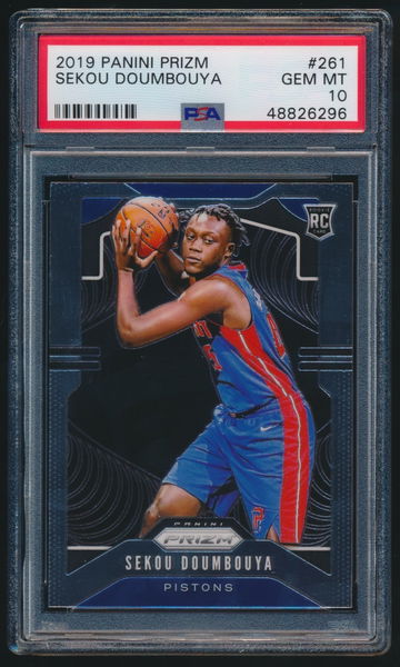2019 Prizm Sekou Doumbouya PSA 10 