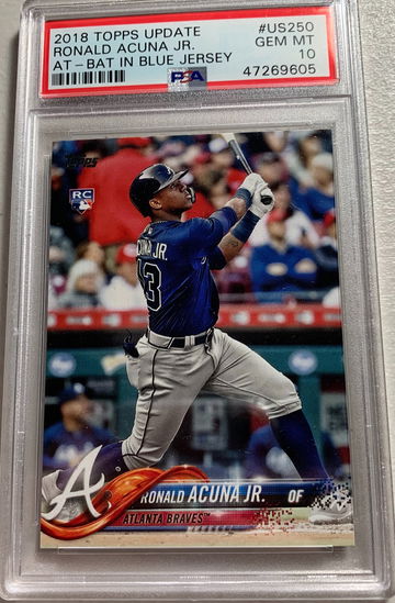 2018 Topps Update Ronald Acuna Jr. PSA 10