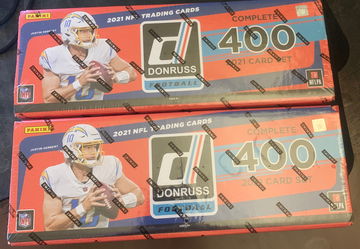 2021 Donruss NFL Complete Set Lot of 2