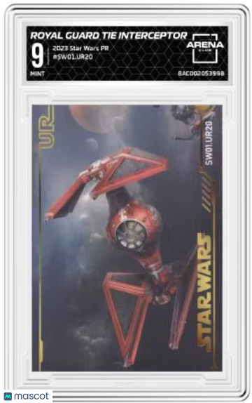 2023 Star Wars UR20 Royal Guard Tie Interceptor #SW01.UR20 Arena Club 9