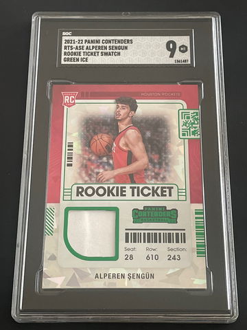 Alperen Sengun Rookie Ticket