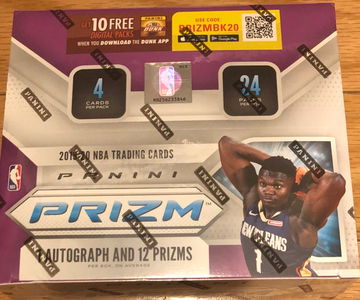 2019-20 prizm retail sealed box