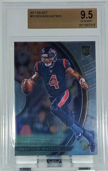 2017 Select Concourse Deshaun Watson Bgs 9.5