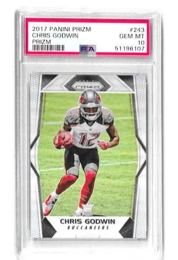 2017 prizm chris godwin gem mint 10