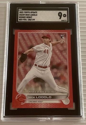 Nick Lodolo Red Foil RC