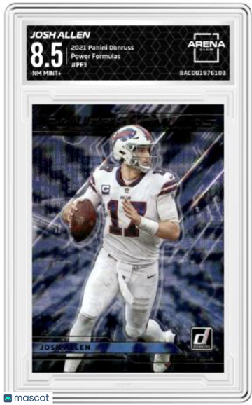 2021 Panini Donruss Josh Allen #PF3 Arena Club 8.5
