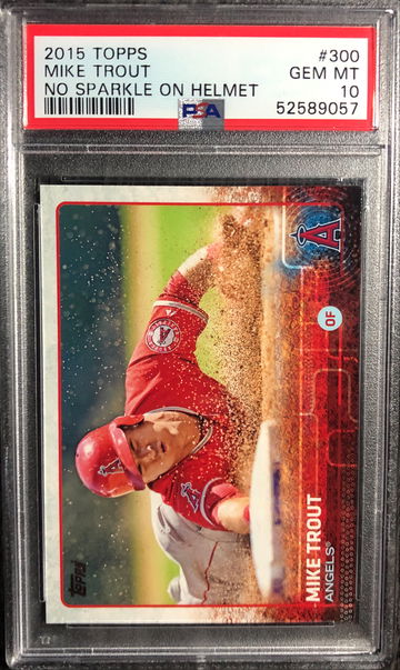 2015 Topps Mike Trout #300 PSA 10 GEM MINT