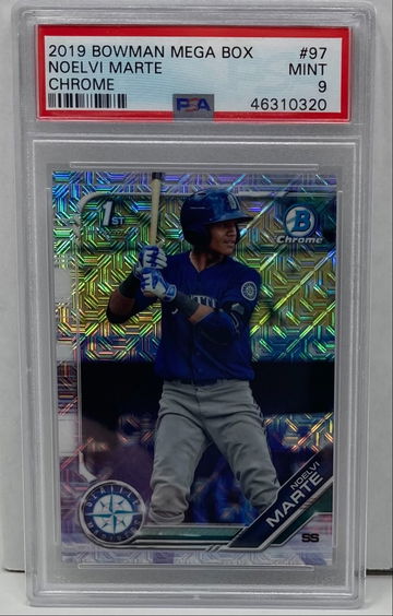 Noelvi Marte 2019 Bowman Chrome Mega Box Refractor 