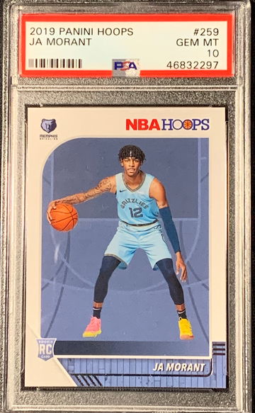 Ja Morant - NBA Hoops - PSA10