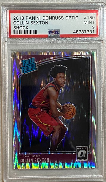 2019 Optic Collin Sexton Shock PSA 9