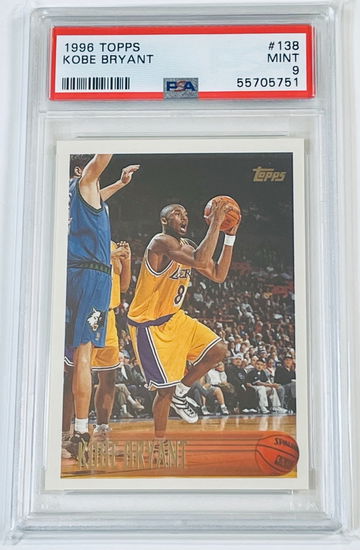 Kobe Bryant 1996 Topps PSA 9 #138