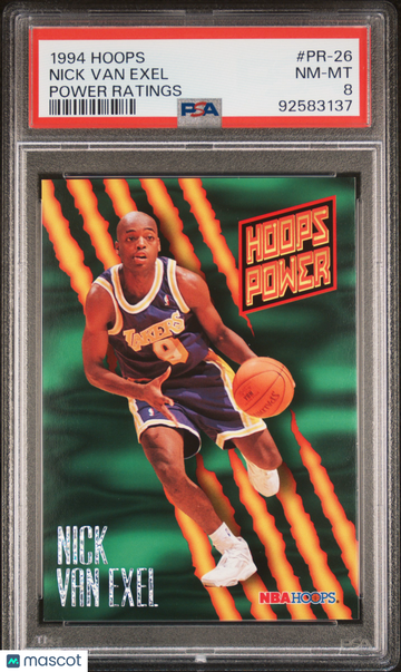 1994 Hoops Power Ratings Nick Van Exel #PR-26 PSA 8