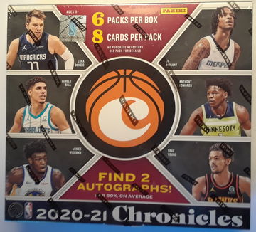 2020-21 Panini Chronicles Basketball Hobby Box