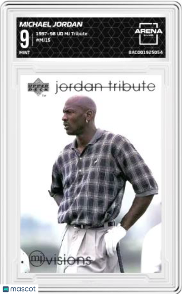 1997-98 UD MJ Tribute Michael Jordan #MJ15 Arena Club 9