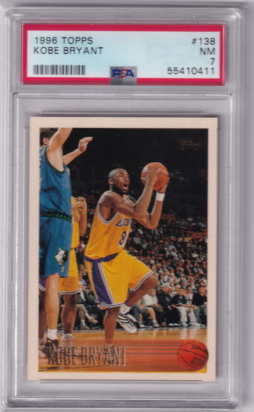 1996-97 topps kobe bryant #138