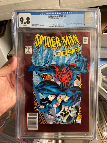 Spider-Man 2099 newsstand CGC 9.8