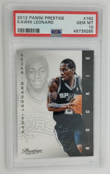KAWHI LEONARD 2012 Panini Prestige #162 Rookie RC Clippers - PSA 10 GEM MINT