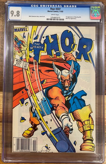 Thor #337 CGC 9.8 1st Beta Ray Bill