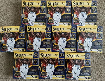 2020-21 Select Basketball Mega Box (Lot of 10) Sealed