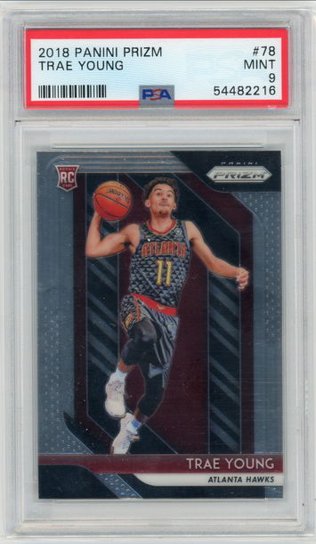 2018 Prizm Trae Young PSA 9 CM