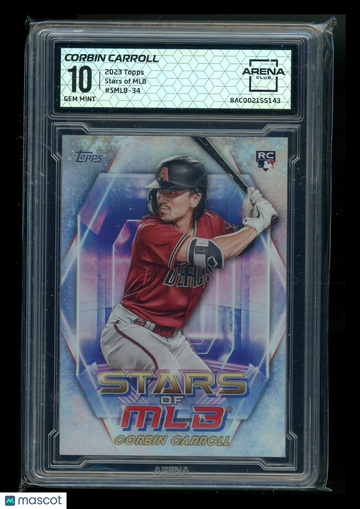 2023 Topps Stars of MLB Corbin Carroll #SMLB-34 RC Arena Club 10