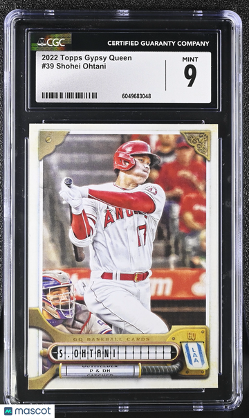2022 Topps Gypsy Queen Shohei Ohtani #39 CGC 9