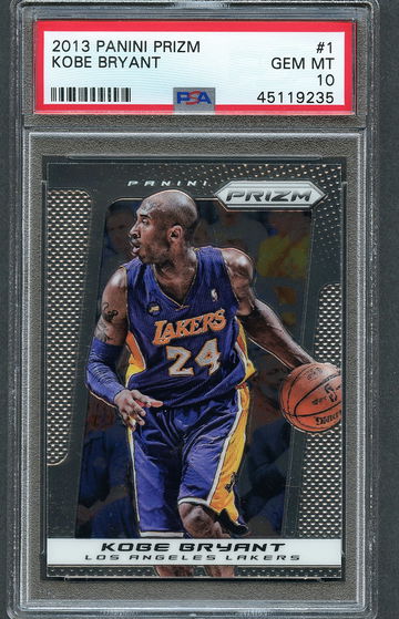 2013 Panini Prizm Kobe Bryant #1 PSA 10 GEM MT